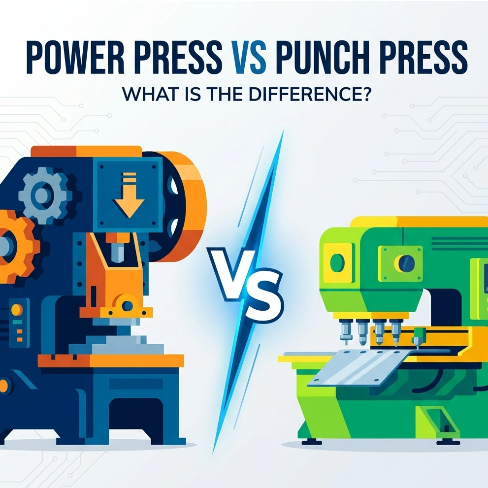 Power Press vs Punch Press: Qual &eacute; a diferen&ccedil;a?